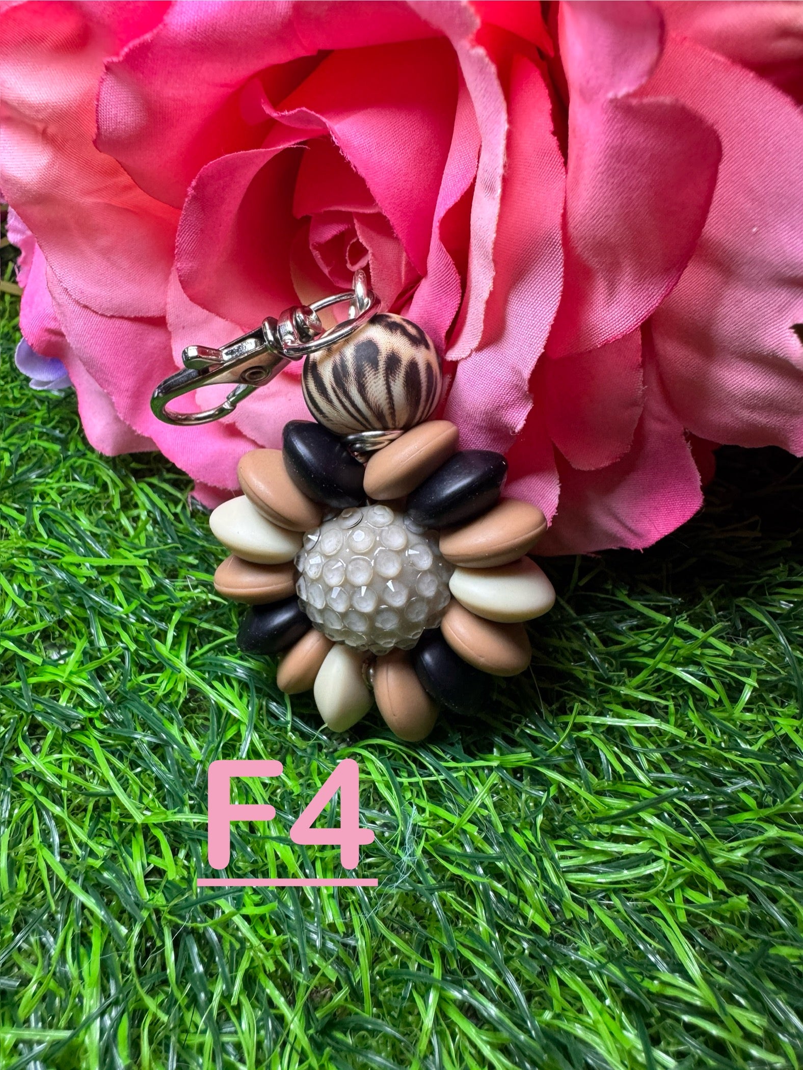 Flower Posie keychains