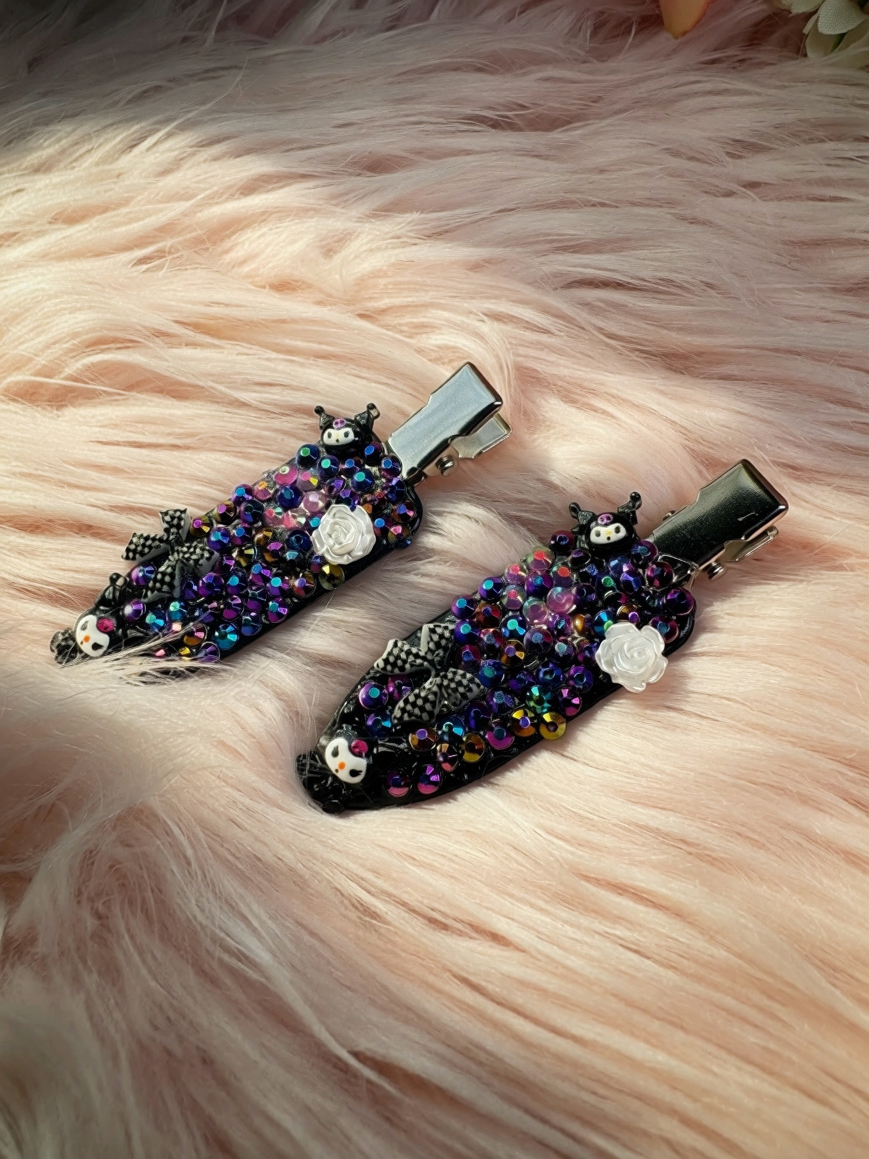 Blingy Creaseless hair clips