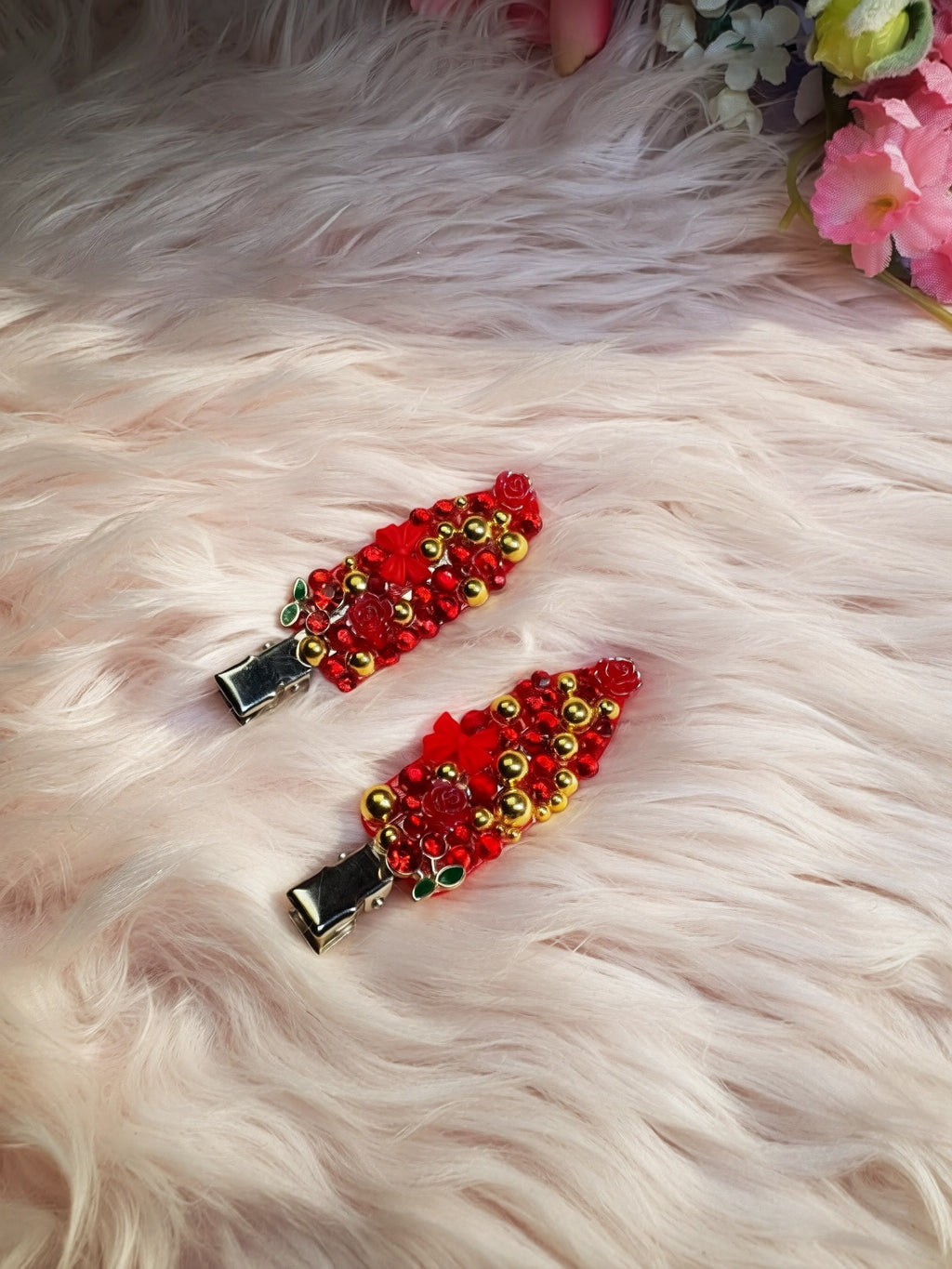 Blingy Creaseless hair clips
