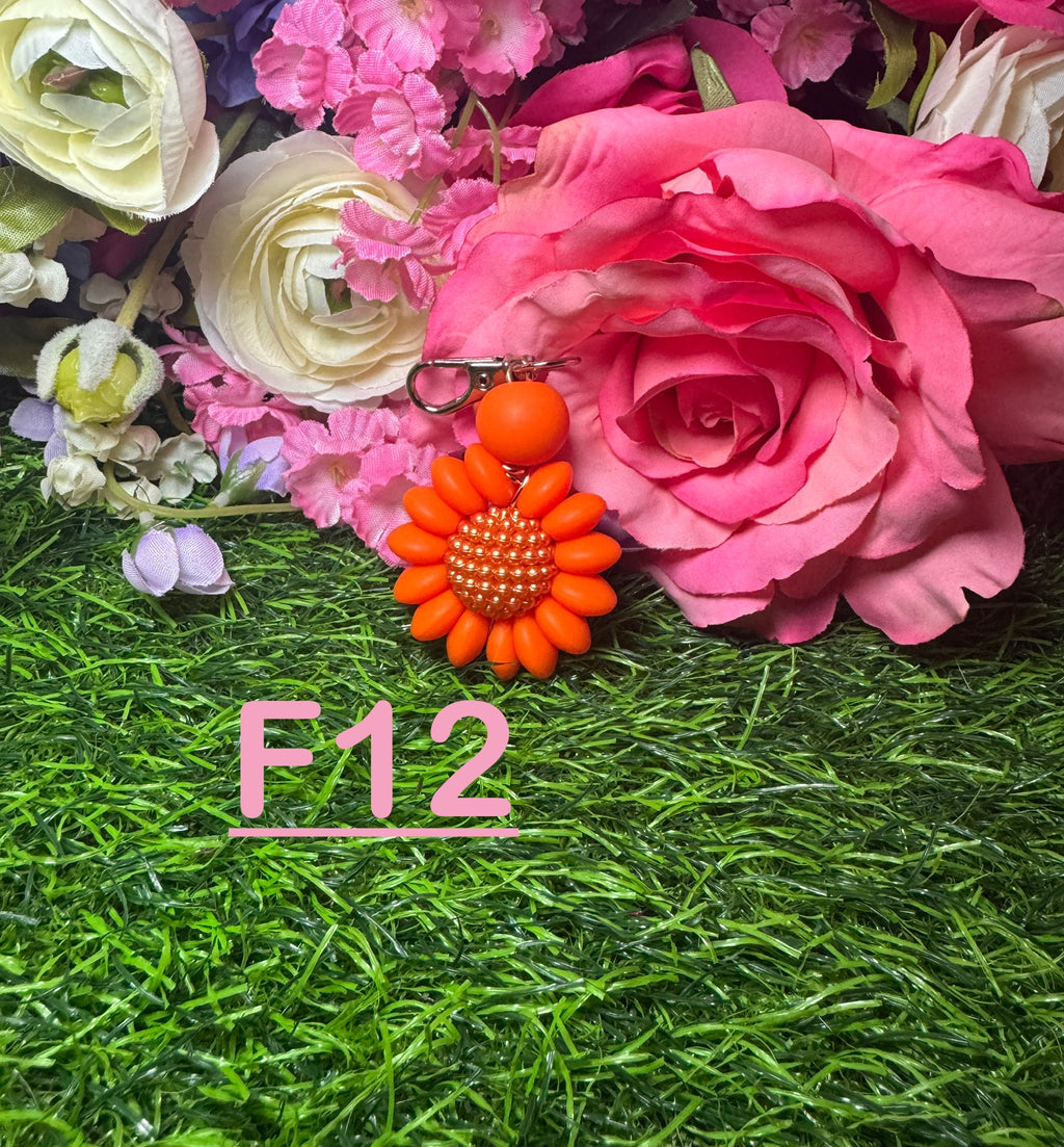 Flower Posie keychains