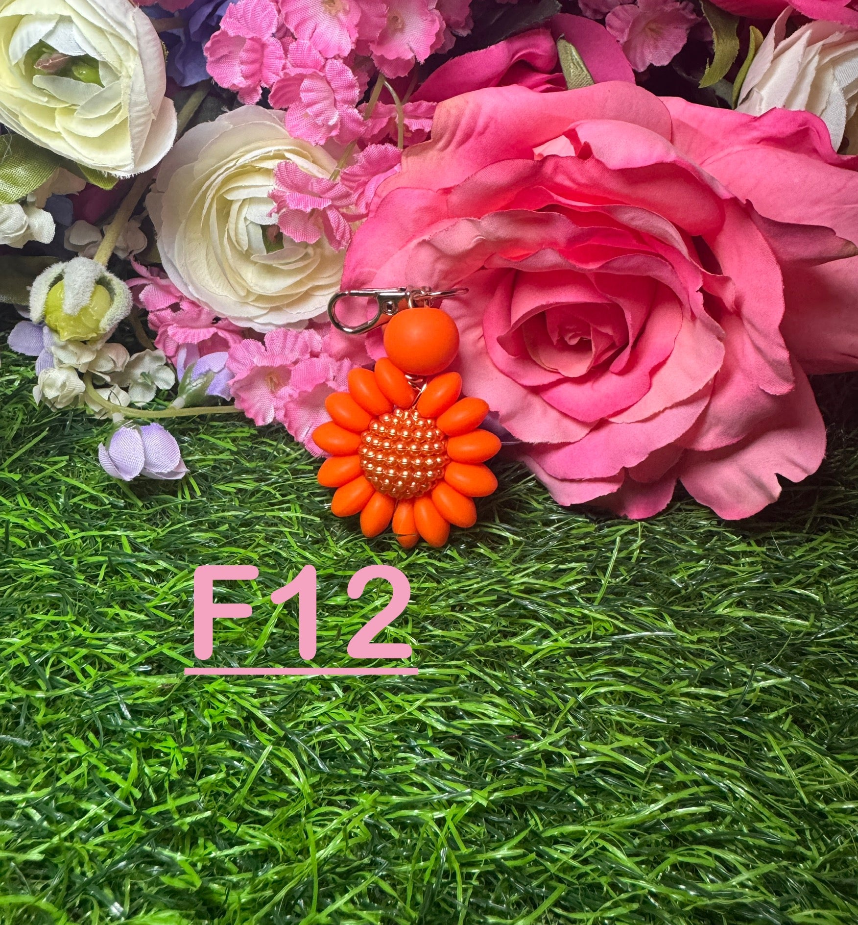 Flower Posie keychains