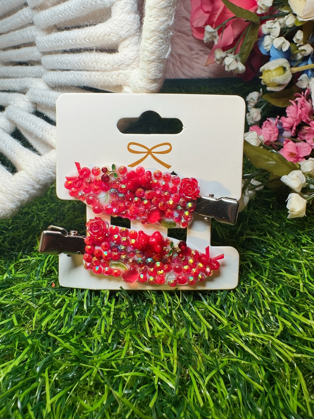 Blingy Creaseless hair clips