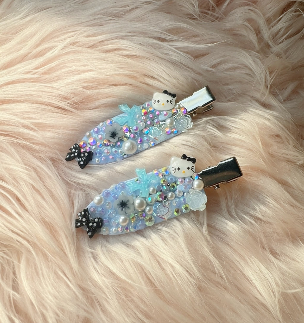 Blingy Creaseless hair clips