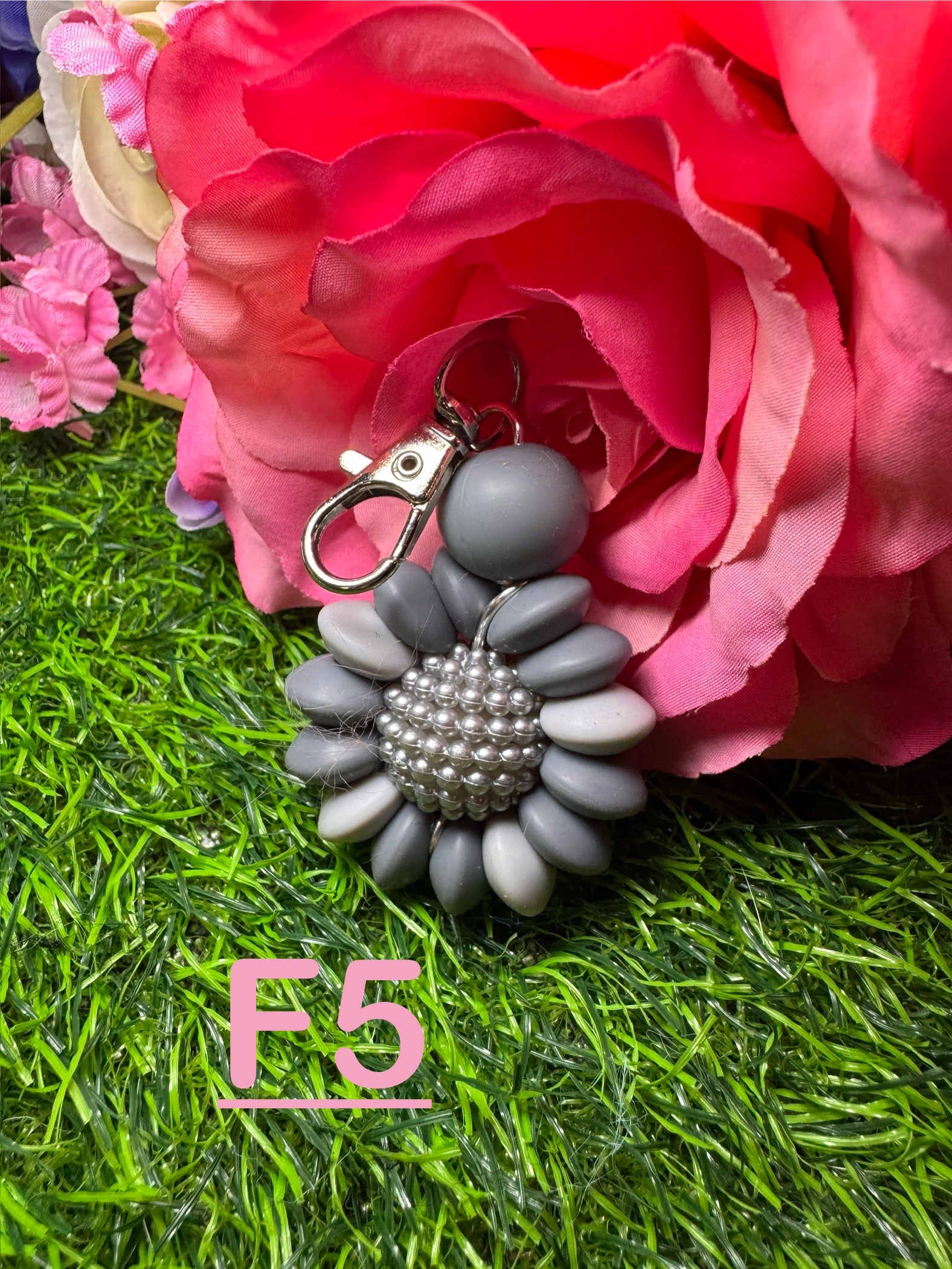Flower Posie keychains