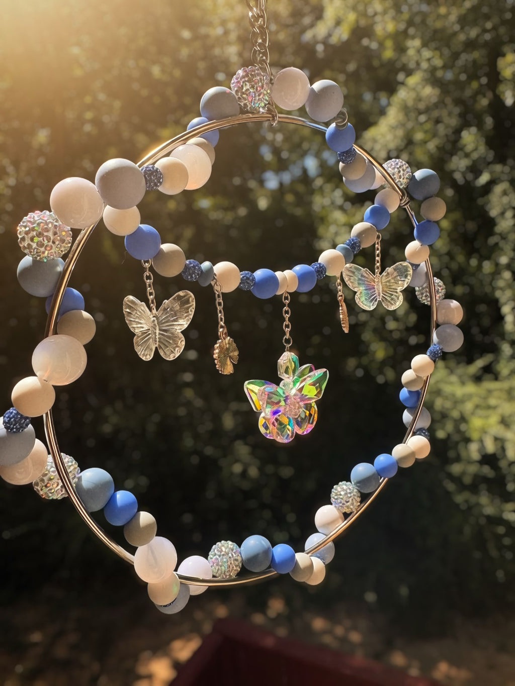 Radiant flutters patio hanger large