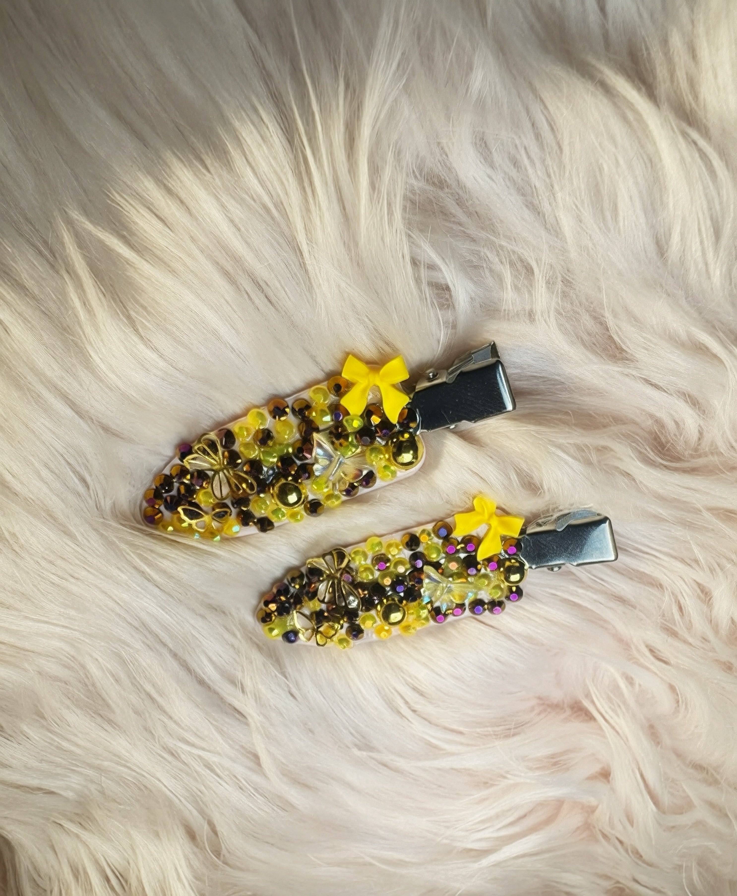 Blingy Creaseless hair clips