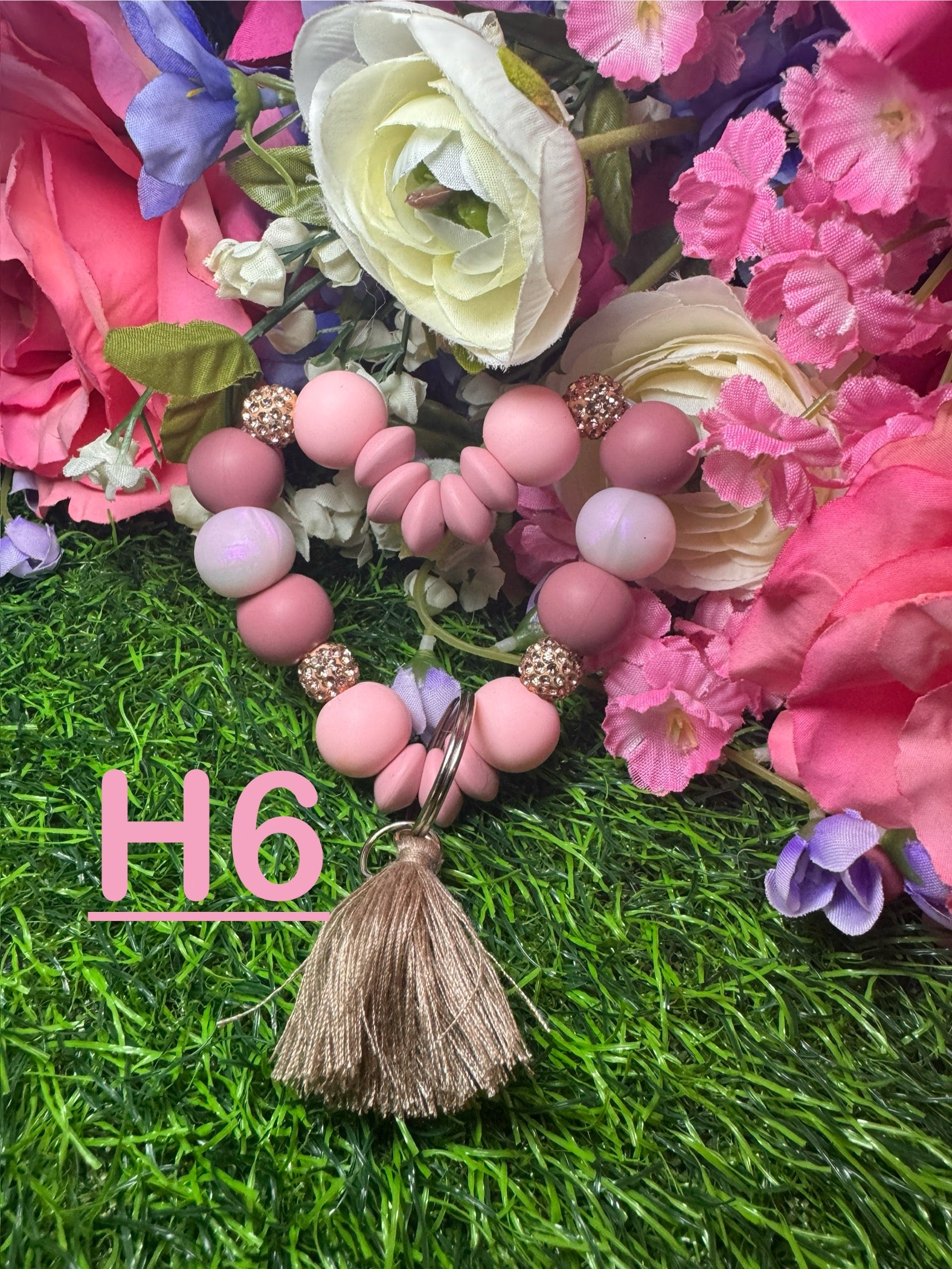 Mini heart keychains