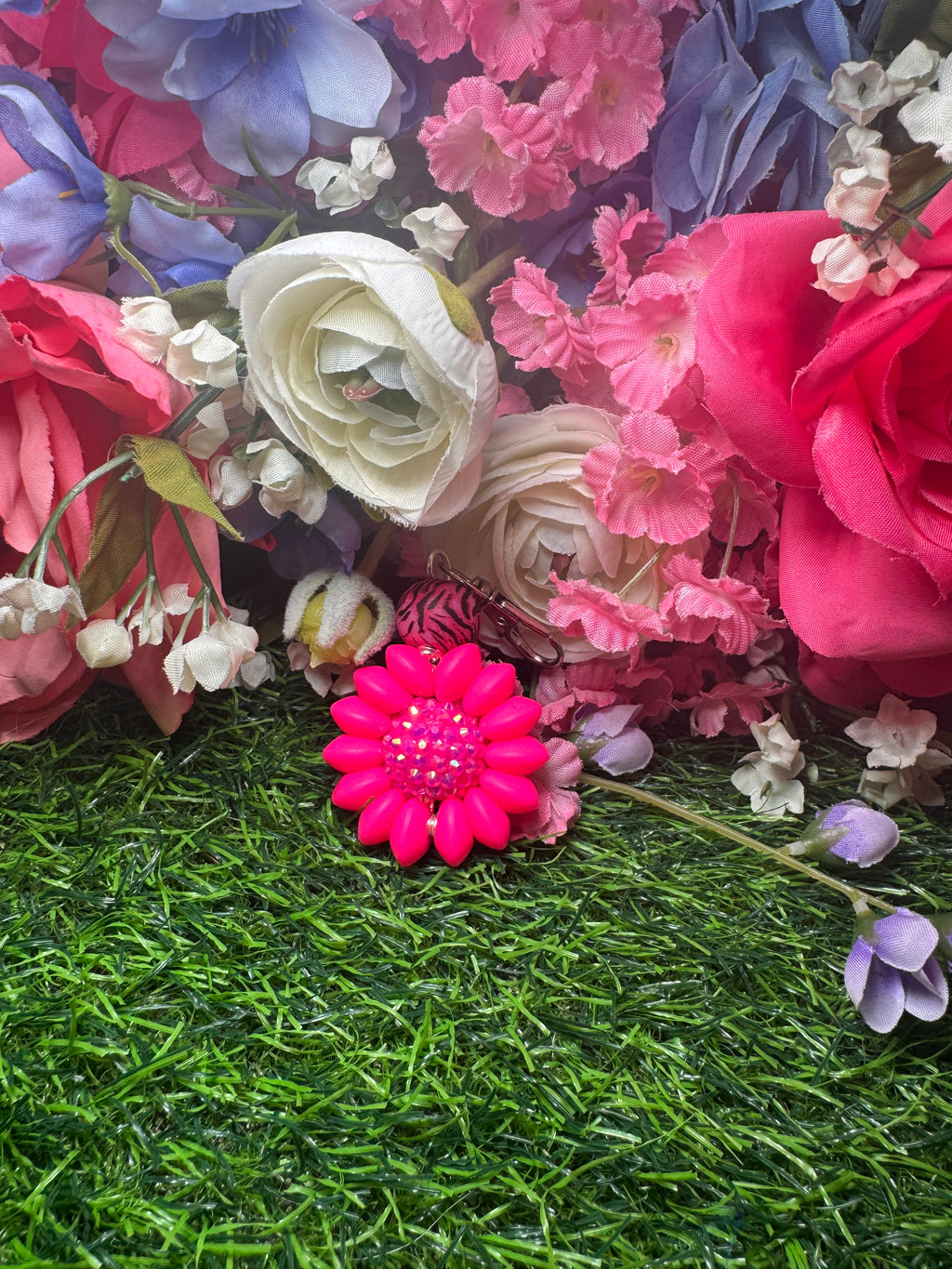 Flower Posie keychains