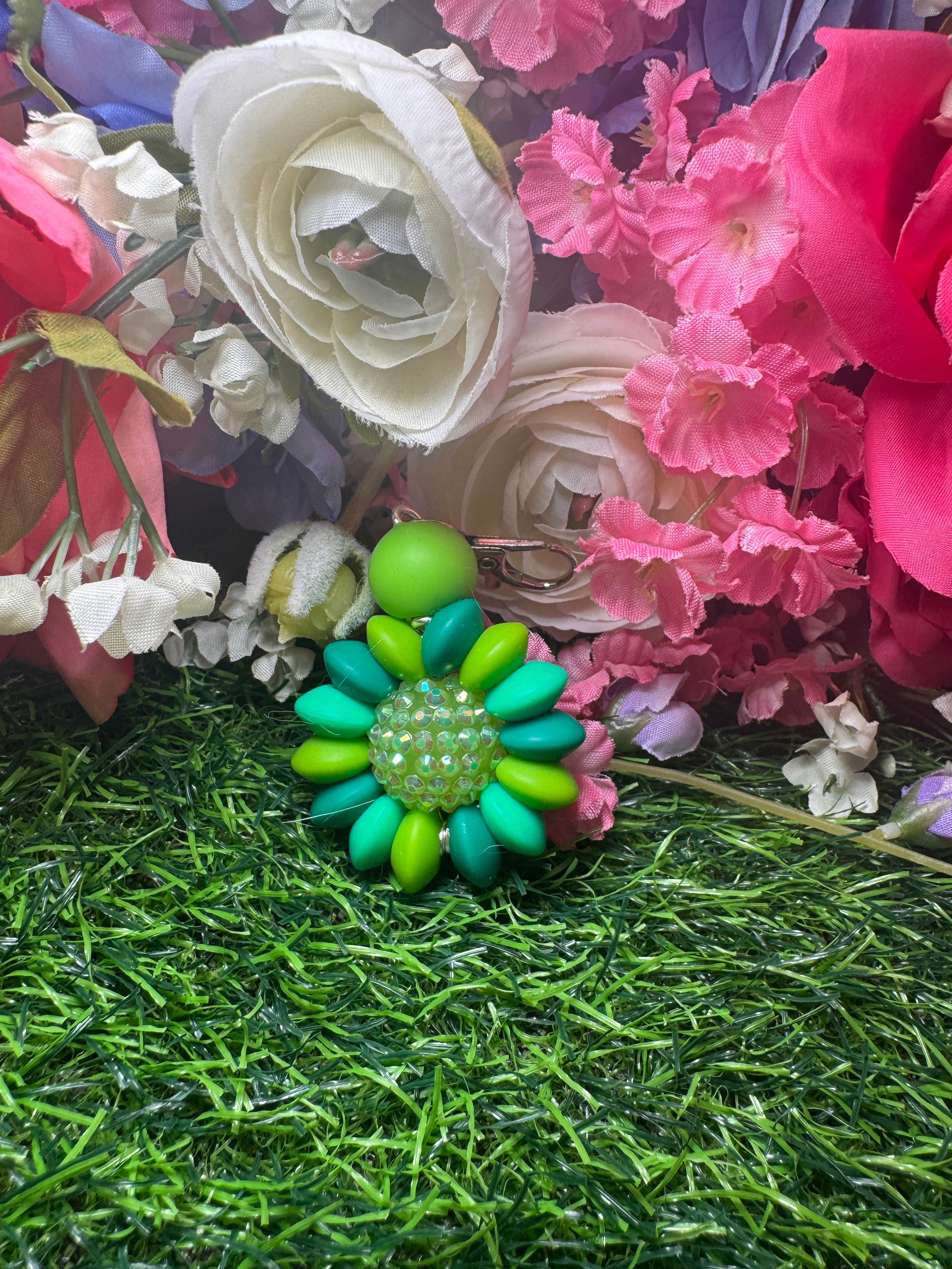 Flower Posie keychains