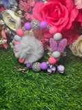 Girly girl flutters wristlet