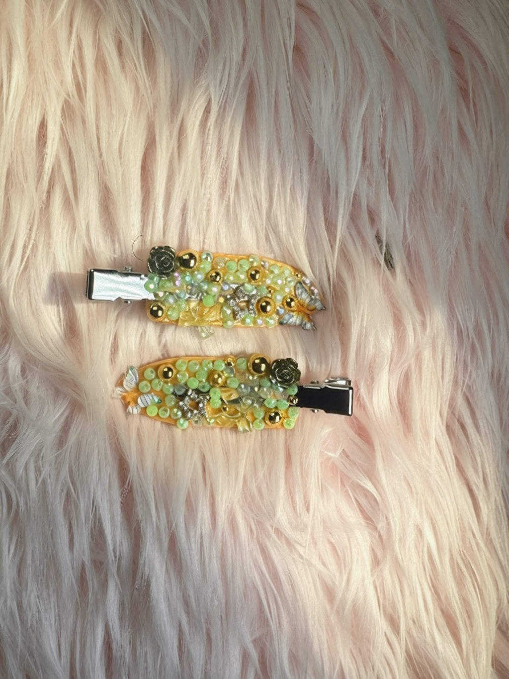 Blingy Creaseless hair clips