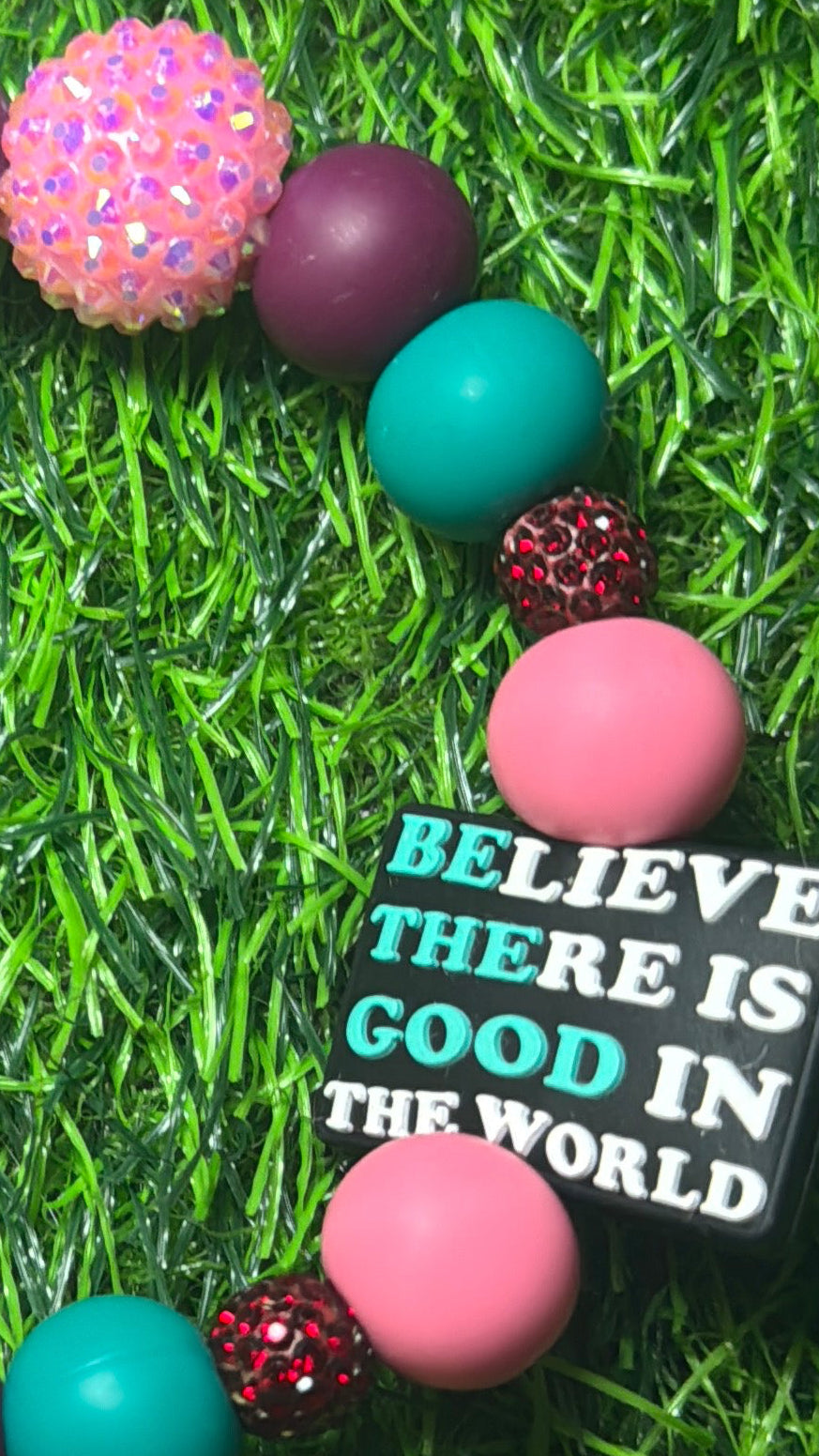 Believe wristlet