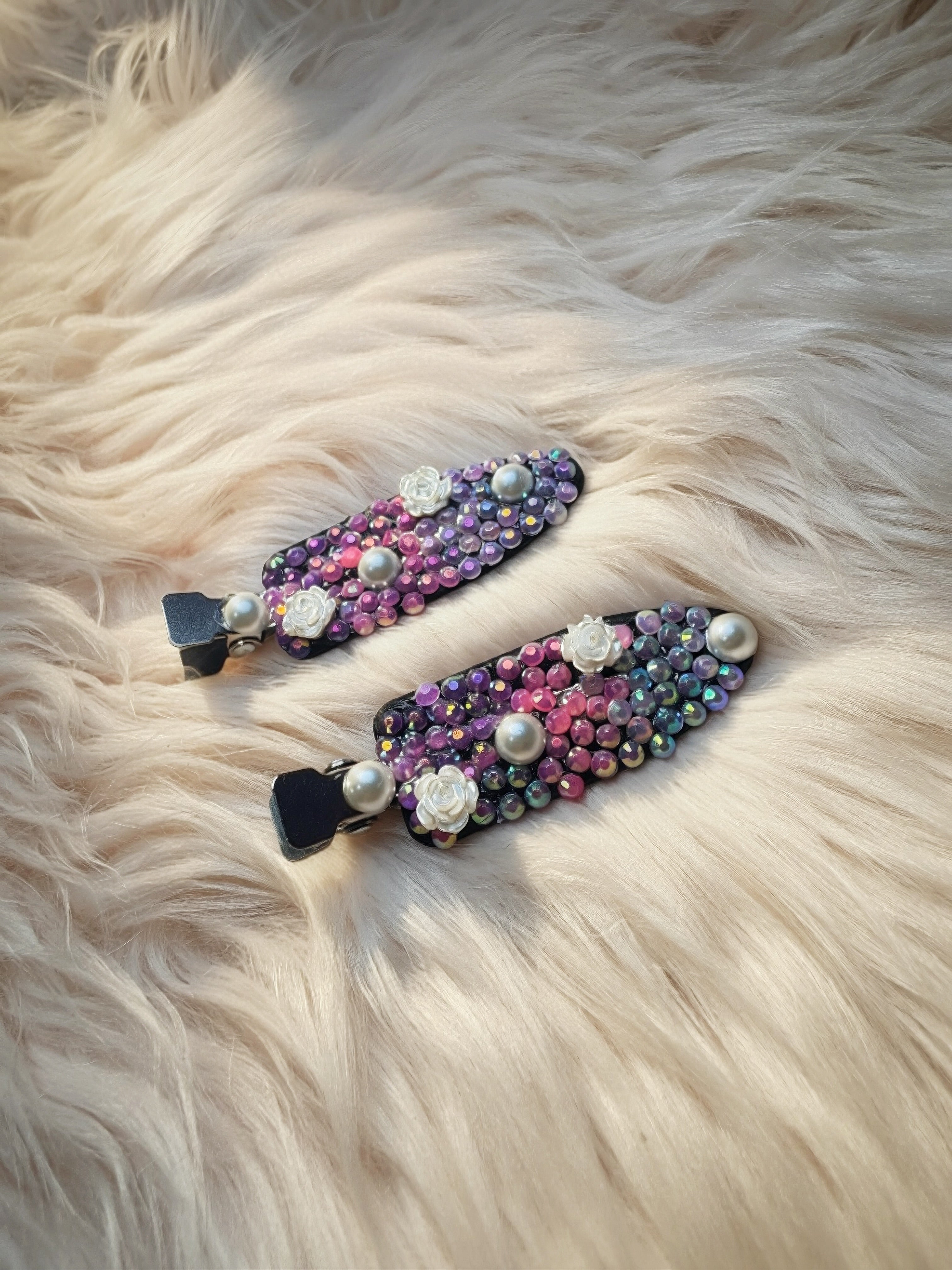 Blingy Creaseless hair clips