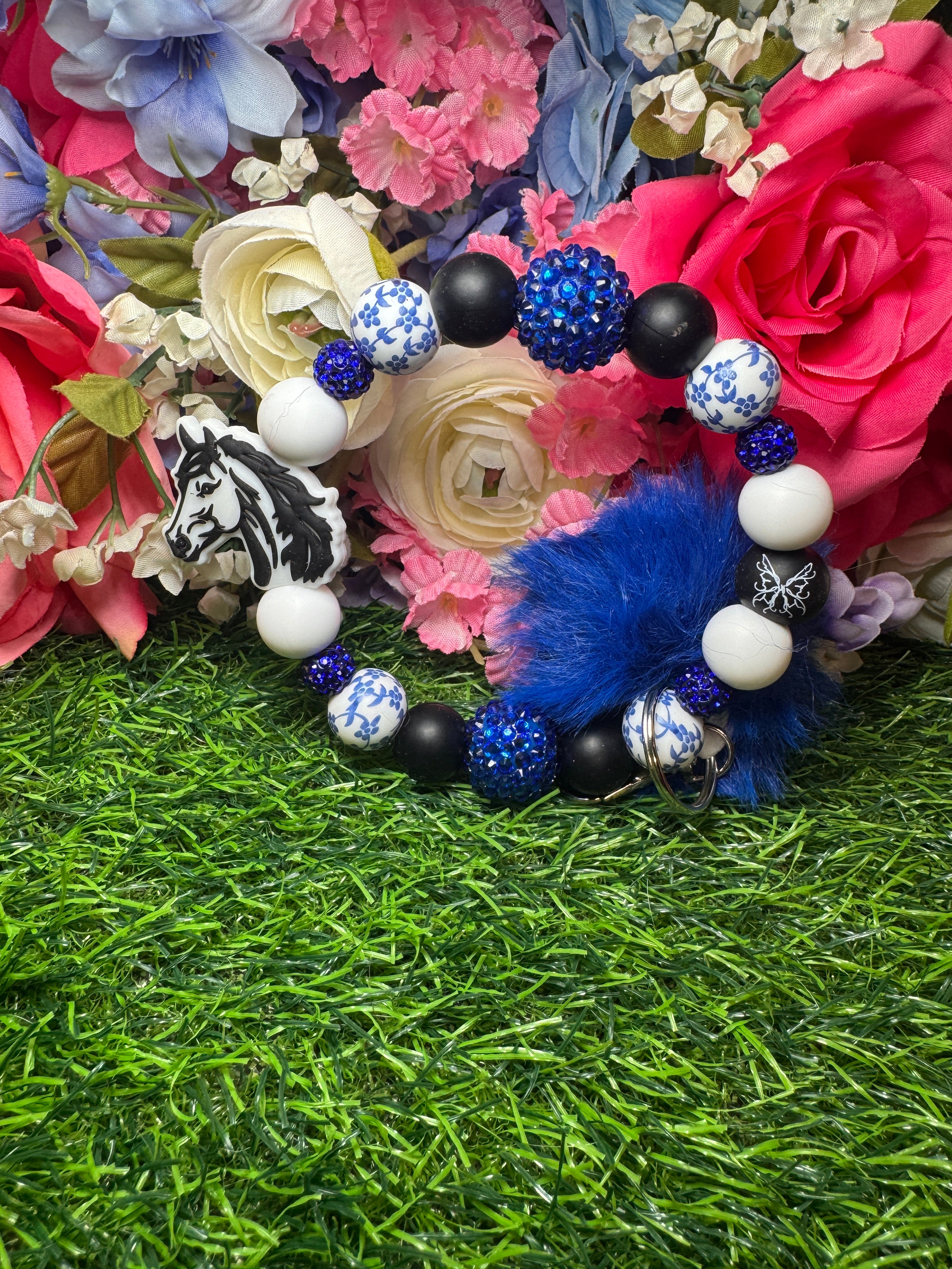 Wild horses wristlet