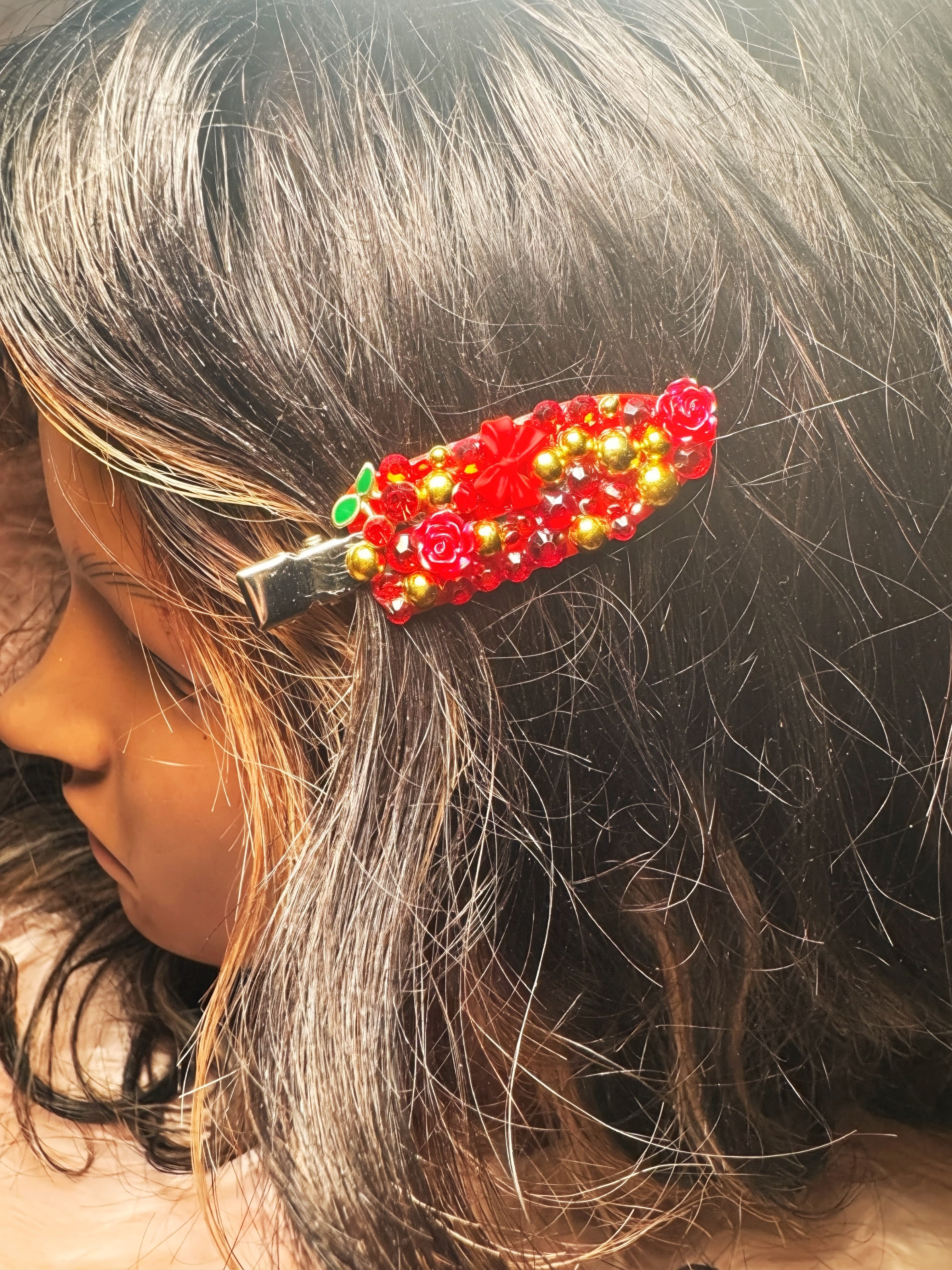 Blingy Creaseless hair clips