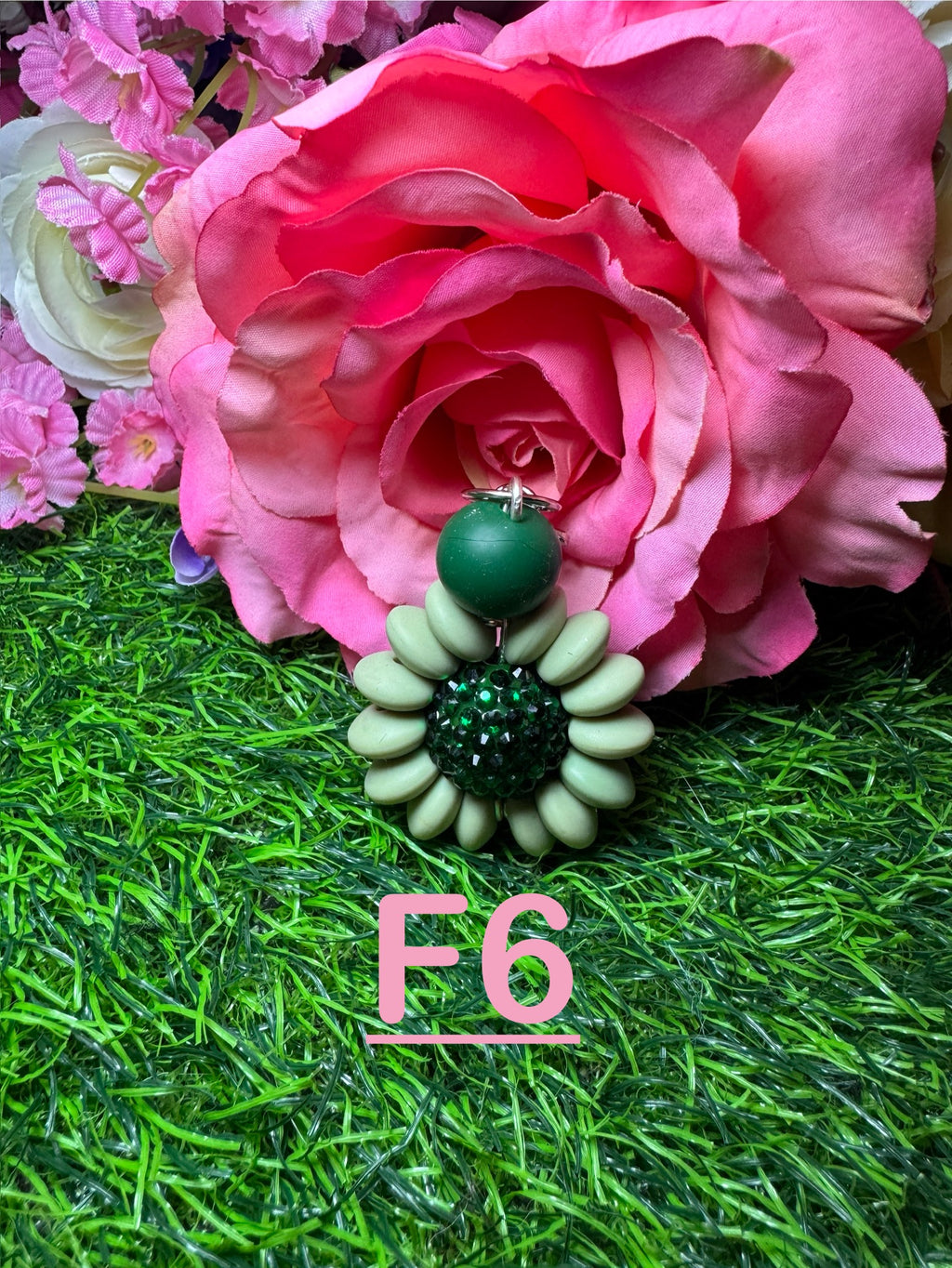 Flower Posie keychains