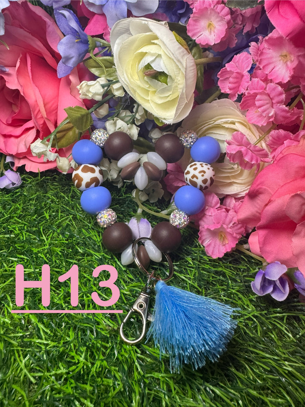 Mini heart keychains