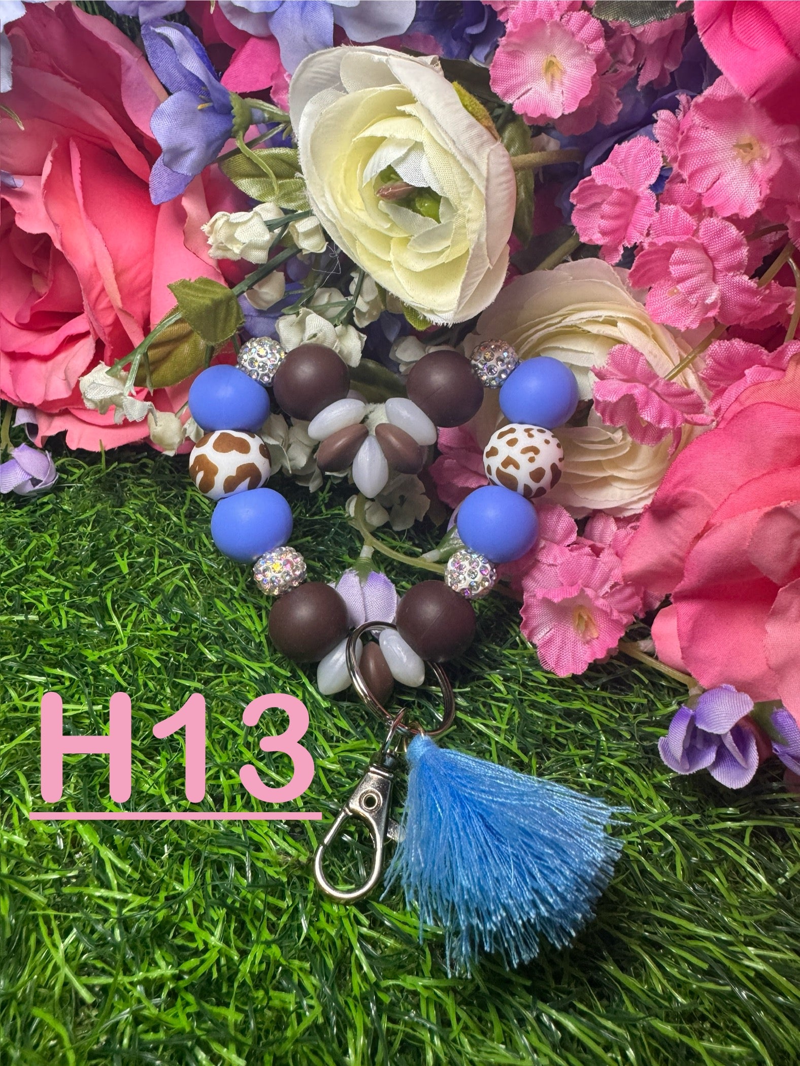 Mini heart keychains