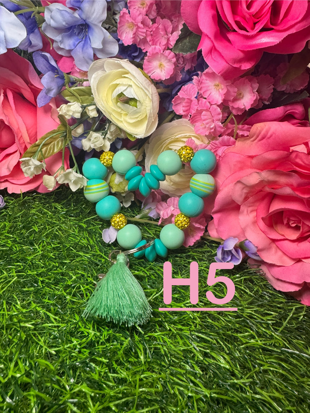 Mini heart keychains