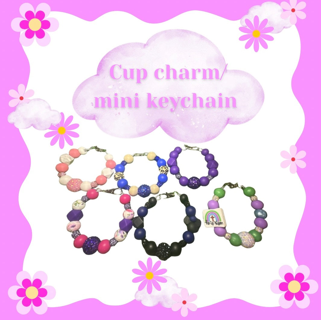 Cup charm/Mini keychain