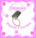 Custom phone charms
