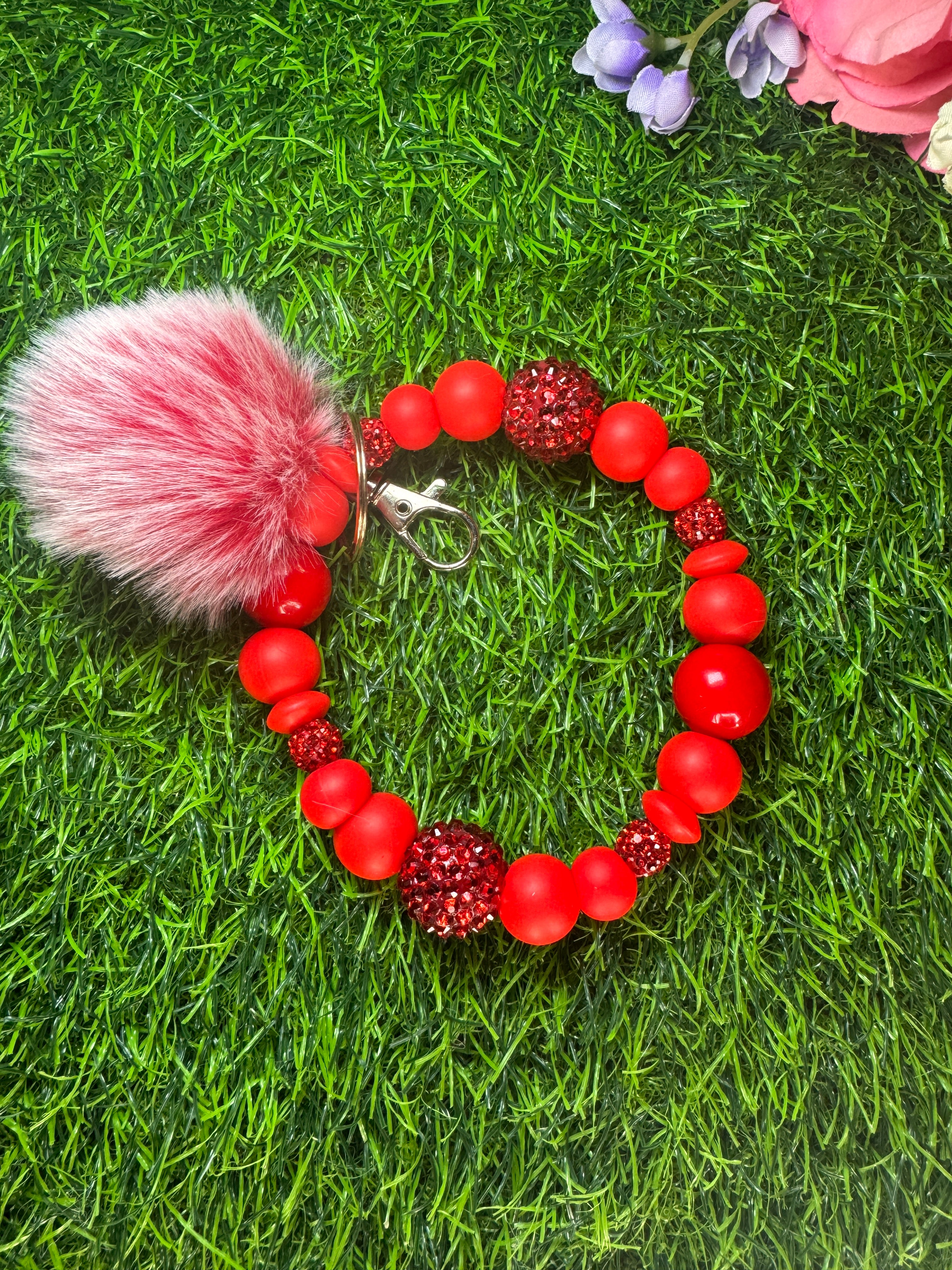 Little red Corvette wristlet