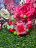 Kiwi summer wristlet