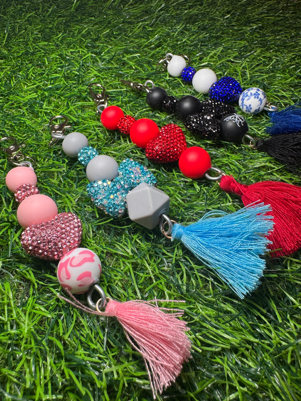 Blingy straight keychains