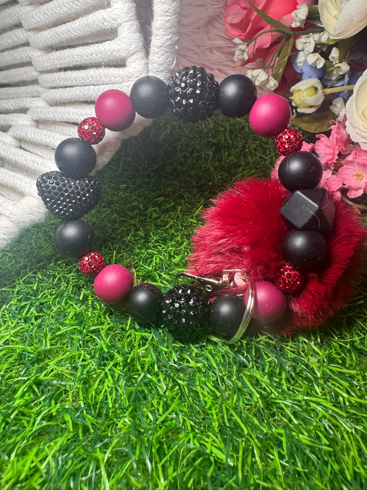 Black widow wristlet